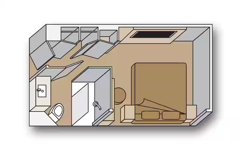 3D binnenhut MS Rotterdam