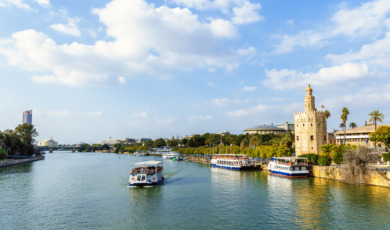 Cityscape of Seville