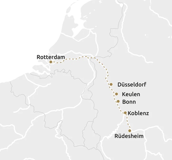 Uw vaarroute