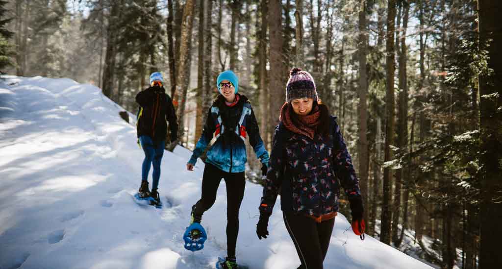 sneeuwschoenwandeling