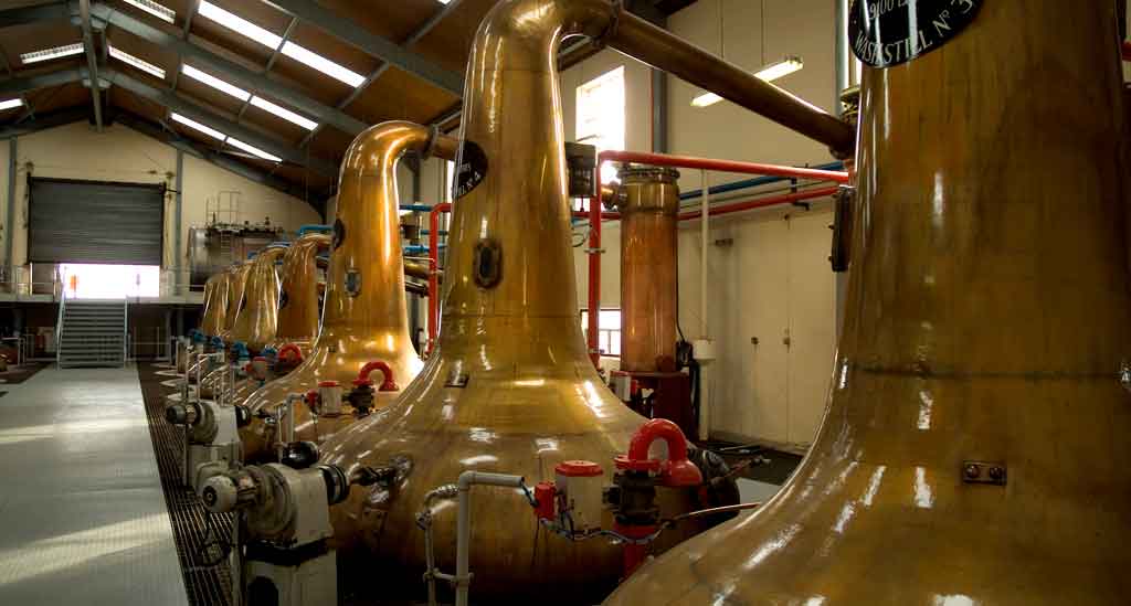 Bezoek aan een whiskey distilleerderij