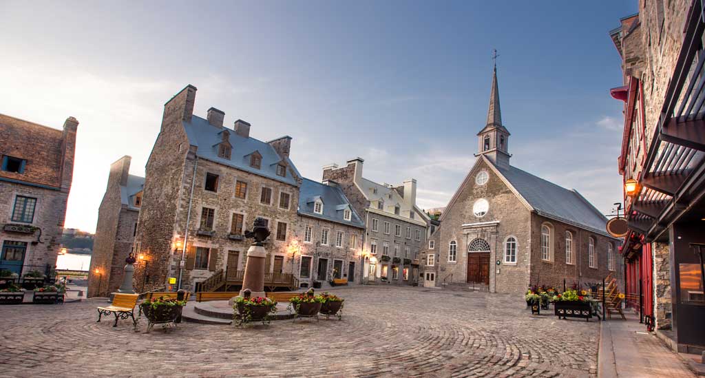 Oude binnenstad van Quebec