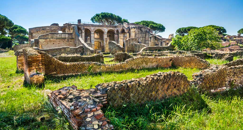 antieke Romeinse havenstad Ostia