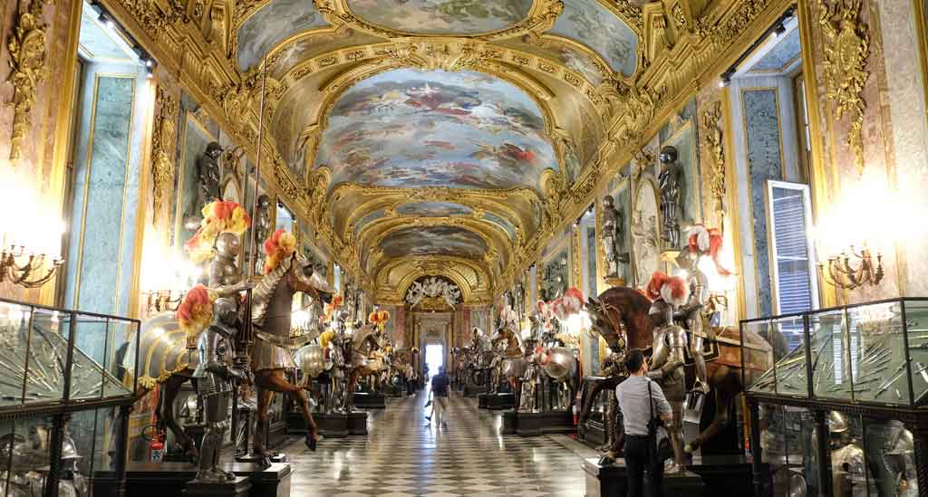 Palazzo Reale wapenkamer