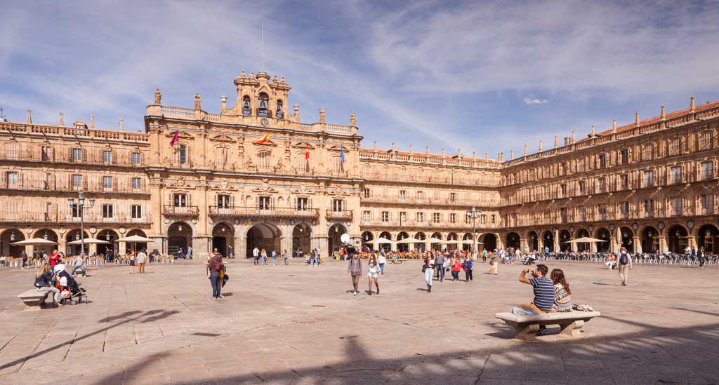 Plaza-Mayor in Salamanca