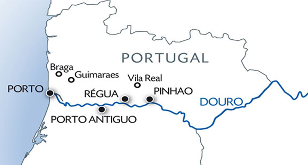 Uw vaarroute cruise Douro